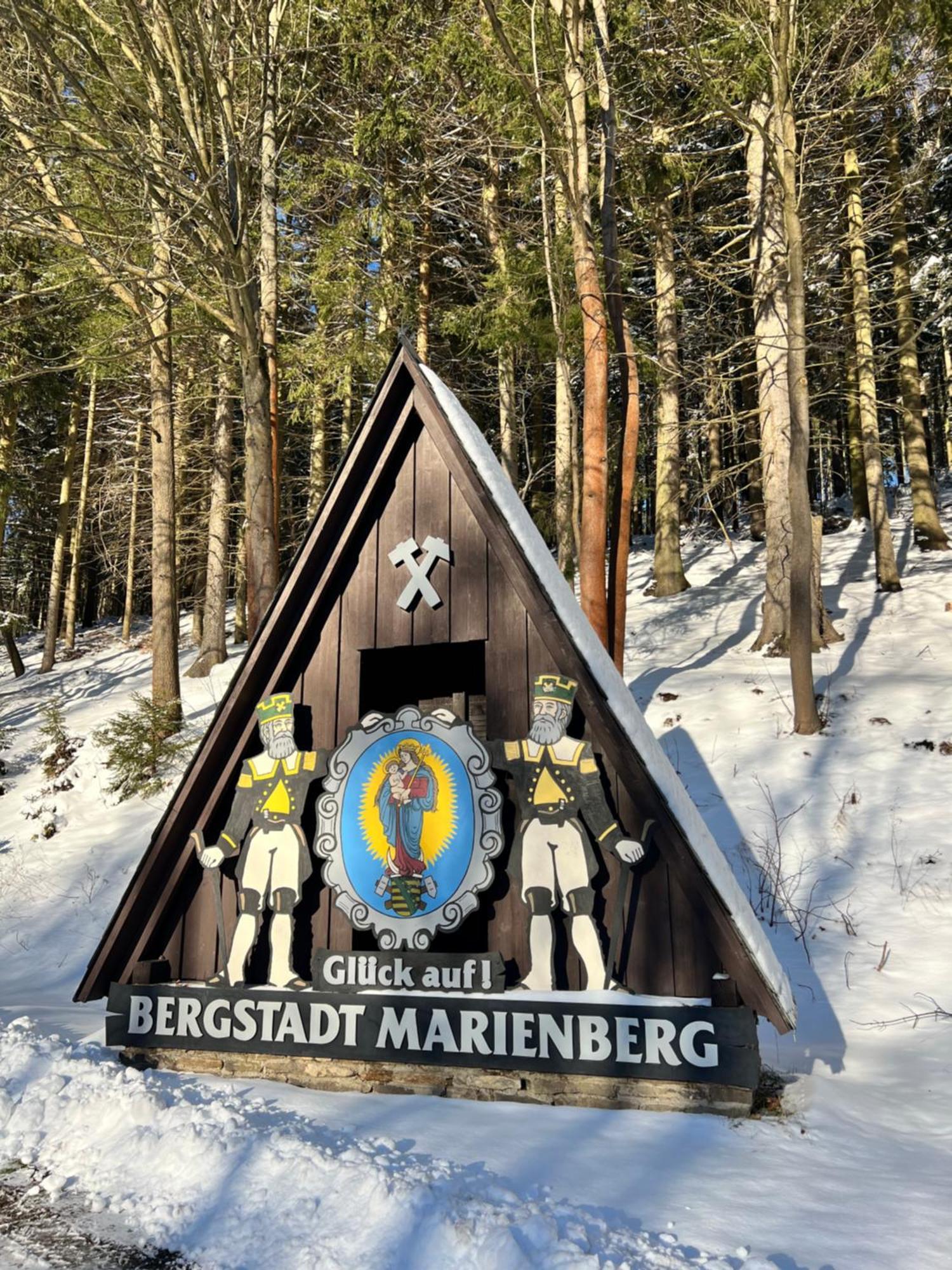 Urige Berghuette Mit Kamin Und Sauna Im Erzgebirge Nahe Schwarzwassertal Pobershau Exterior foto